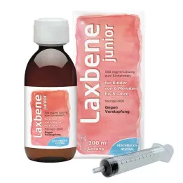 LAXBENE Solución oral para niños de 6 meses a 8 años, 500 mg/ml, 200 ml