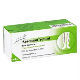 AESCUSAN Comprimidos retardados de liberación sostenida, 50 uds