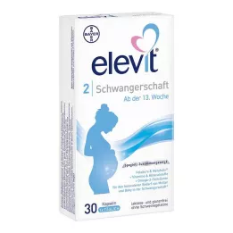 ELEVIT 2 cápsulas blandas para el embarazo, 30 uds