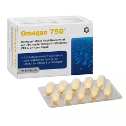 OMEGAN 750 cápsulas blandas, 60 uds