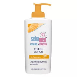 Sebamed Loción de cuidado de niños y niños con caléndula, 200 ml