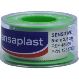 HANSAPLAST fixierpfl.Sensible 2.5 cmx5 m empuje, 1 pz