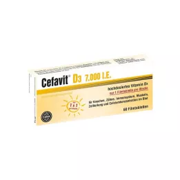 CEFAVIT D3 7.000 UI comprimidos recubiertos con película, 60 uds