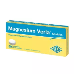 MAGNESIUM VERLA Comprimidos masticables, 30 uds