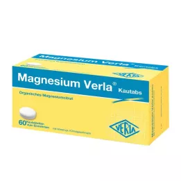 MAGNESIUM VERLA Tabletas masticables, 60 piezas