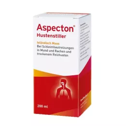ASPECTON Jugo de musgo de Islandia antitusivo, 200 ml