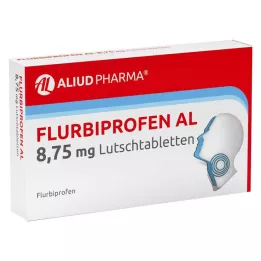 FLURBIPROFEN AL Pastillas para chupar de 8,75 mg, 24 uds