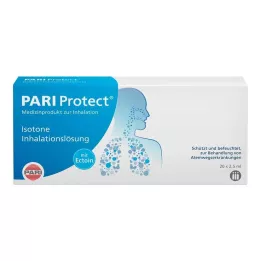 PARI Ampollas de solución para inhalación ProtECT con ectoína, 20 x 2,5 ml