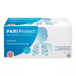 PARI Ampollas de solución para inhalación ProtECT con ectoína, 60 x 2,5 ml