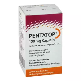PENTATOP Cápsulas de 100 mg, cápsulas duras, 50 uds