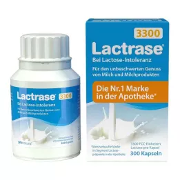 LACTRASE 3.300 FCC cápsulas, 300 piezas