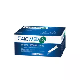 CALCIMED D3 500 mg/1000 UI Granulado directo, 60 uds