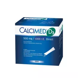 CALCIMED D3 500 mg/1000 UI Granulado directo, 120 uds