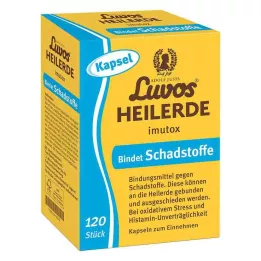 LUVOS Cápsulas de arcilla curativa imutox, 120 uds