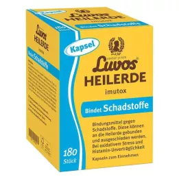 LUVOS Cápsulas de sanación de la tierra imutox, 180 uds