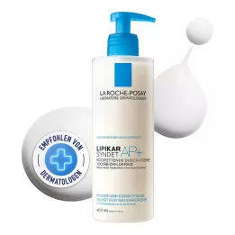 ROCHE-POSAY Lipikar Syndet AP+ Gel Crema Limpiador, 400 ml