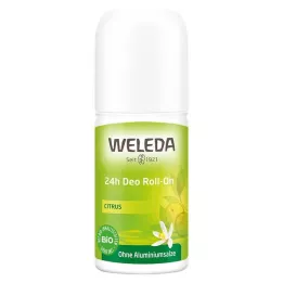 WELEDA Desodorante Roll-on Citrus 24h, 50 ml