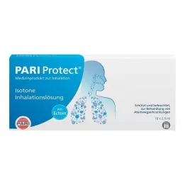 PARI Ampollas de solución para inhalación ProtECT con ectoína, 10 x 2,5 ml