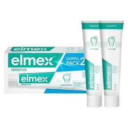 Paquete doble de pasta de dientes sensible Elmex, 2x75 ml