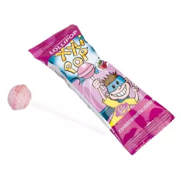 MIRADENT Piruleta dental XyliPOP Lolli, sabor fresa, 1 x 6 g