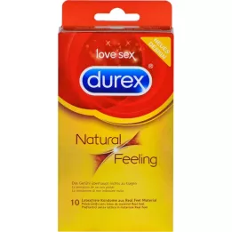 DUREX Preservativos Natural Feeling, 10 pz