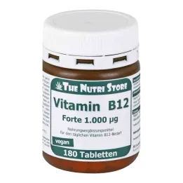 Vitamina B12 1000 [my]g Forte comprimidos (180 piezas)