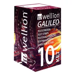 WELLION GALILEO Tiras reactivas para cetonas, 10 pz