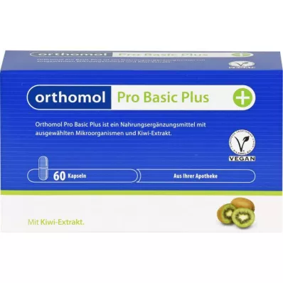 ORTHOMOL Cápsulas Pro Basic Plus, 60 uds