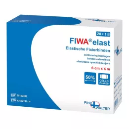 FIXIERBINDE Elástico 6 cm x 4 m en celofán, 1 ud