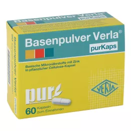BASENPULVER Verla purKaps, 60 uds