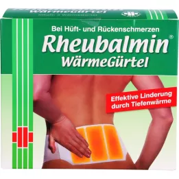 RHEUBALMIN Cinturón térmico, 3 piezas