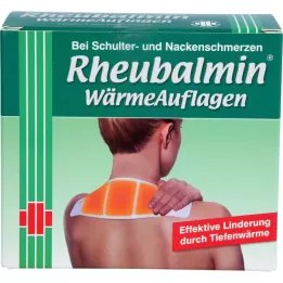 RHEUBALMIN Almohadilla térmica, 3 piezas