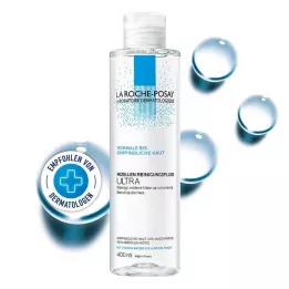 ROCHE-POSAY Fluido Micelar Limpiador Piel Sensible, 400 ml