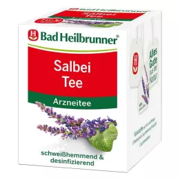 BAD HEILBRUNNER Sage Tea Filter Bag, 8x1.6 g