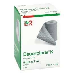 DAUERBINDE fuerte 8 cm x 7 m, 1 ud