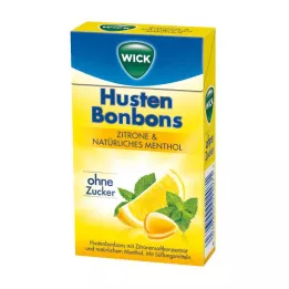 Wick Limón y NAT y rico mentol sin azúcar, 46 g