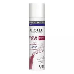 PHYSIOGEL Crema de noche calmante y antienrojecimiento, 40 ml