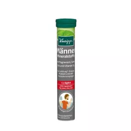 KNEIPP Tabletas efervescentes de minerales para hombres, 15 uds