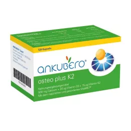 Ankubero Osteo Plus K2 Cápsulas, 120 pz