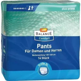 GEHE BALANCE Pantalones talla extra grande XL, 14 piezas