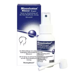 MINOXICUTAN Hombres 50 mg/ml aerosol, 60 ml