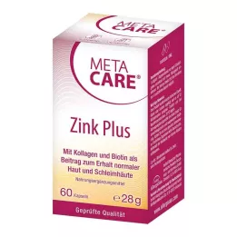 META-CARE Cápsulas de Zinc+, 60 uds