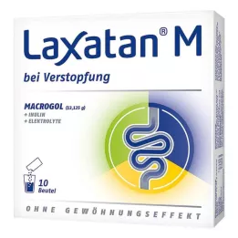 LAXATAN M Gránulos para la preparación de una suspensión para administración oral, 10 uds