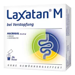 LAXATAN M Gránulos para la preparación de una suspensión para administración oral, 24 uds