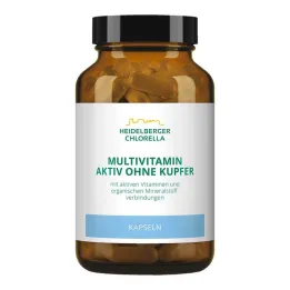 Activo multivitamínico sin cápsulas de cobre, 120 piezas