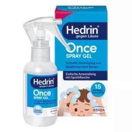 HEDRIN Gel en spray de una sola pasada, 60 ml