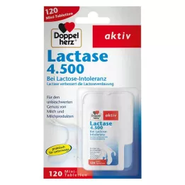 DOPPELHERZ Lactasa 4.500 comprimidos, 120 uds