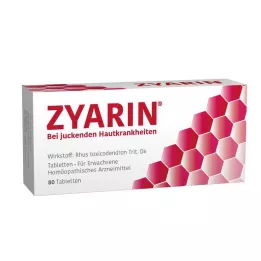 Tabletas Zyarin, 80 pz