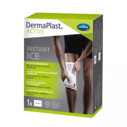 DERMAPLAST Hielo instantáneo activo grande 15x25 cm, 1 pieza