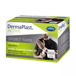 DERMAPLAST Cinta deportiva activa 3,75 cm x 7 m color blanco, 1 unidad